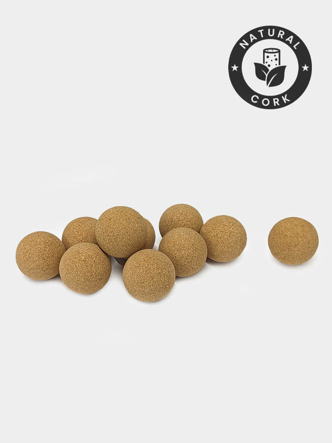 Yoga Studio Cork Massage Balls — Ten Pack
