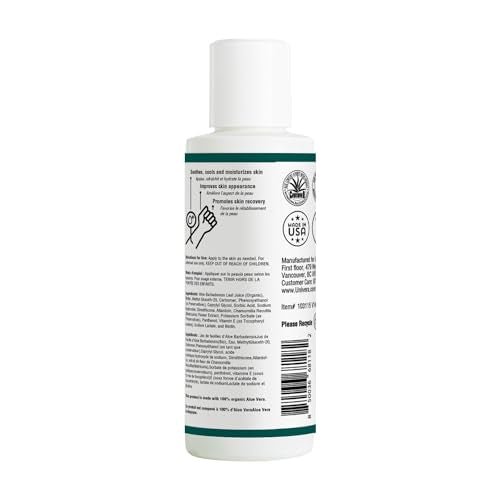 Univera Aloe in the Raw — 100% Organic Aloe Vera Gel, 4oz - Calm Era