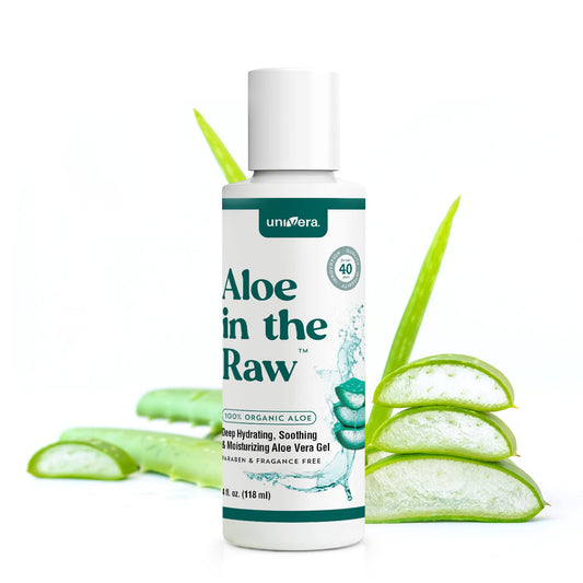 Univera Aloe in the Raw — 100% Organic Aloe Vera Gel, 4oz
