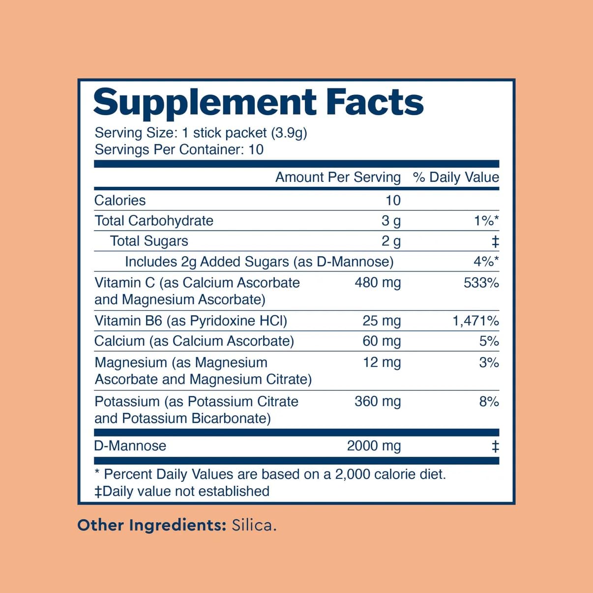 Uqora Flush - D-Mannose Urinary Health Drink Mix, 20 Packets (Unflavored) – Gluten-Free & Vegan