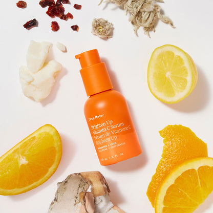 Ursa Major Brighten Up Vitamin C Serum – Vegan, Cruelty-Free, 1 oz