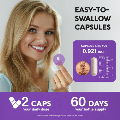Nutraharmony Biotin + Collagen + Keratin – Hair, Skin & Nails | 120 Capsules