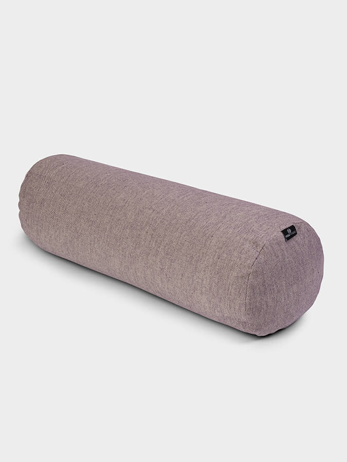 Yoga Studio Organic Buckwheat Two Toned Meditation Bolster
