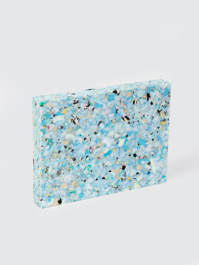 Recycled Chip Foam Pilates Head Block — 20x15x2.5cm