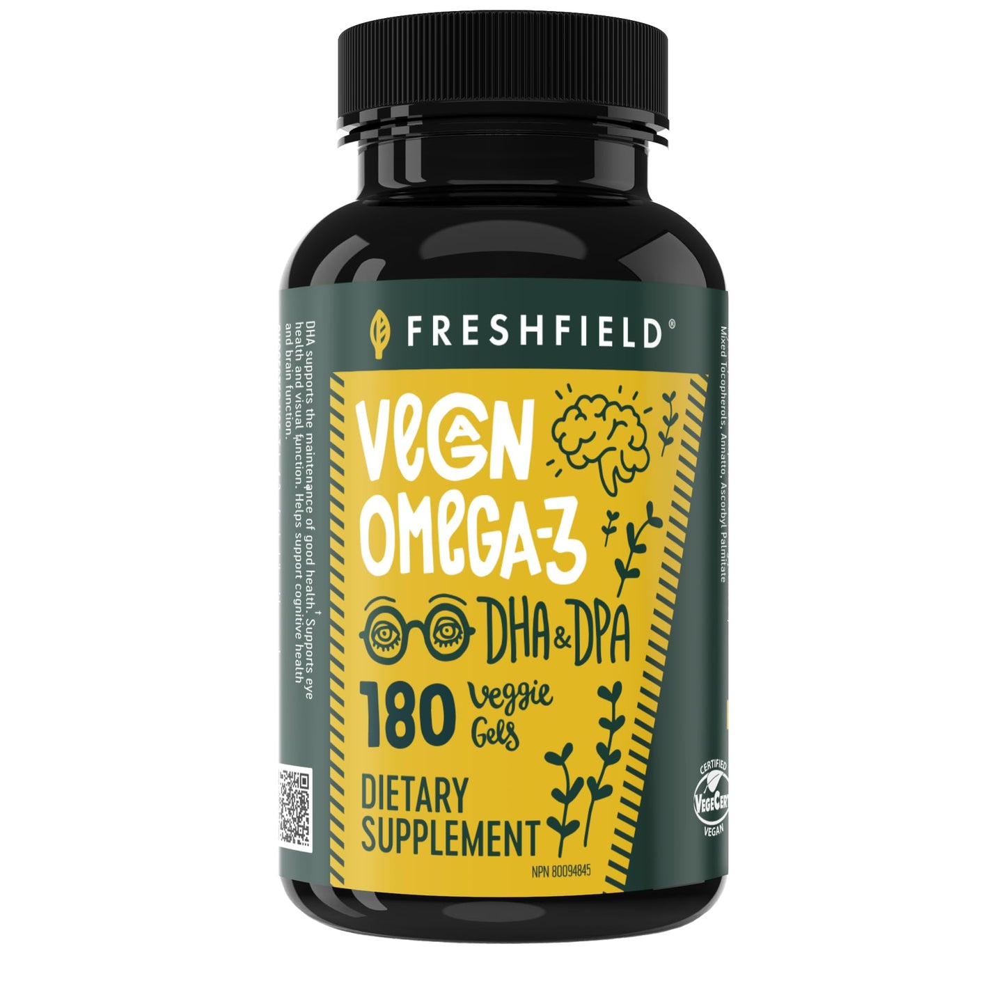 Freshfield Vegan Omega-3 from Algae – DHA + DPA