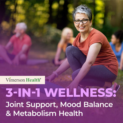 Vimerson Health Saffron Supplement – Turmeric, Cinnamon & Cardamom | 2-Pack