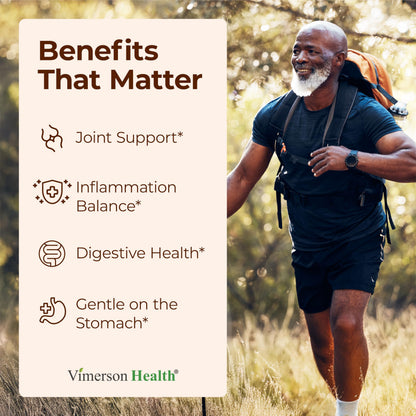Vimerson Health Turmeric Curcumin with Boswellia & Ginger – 95% Curcuminoids | 2-Pack