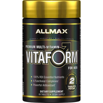 AllMax Vitaform Multi-Vitamin for Men — 60 Tablets
