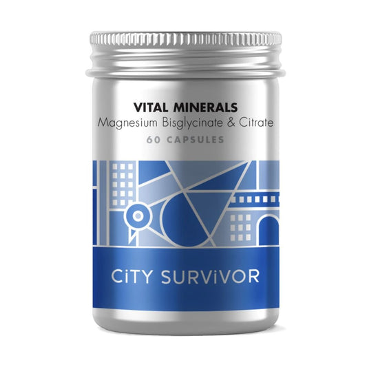 City Survivor Vital Minerals Magnesium — Glycinate & Citrate Blend