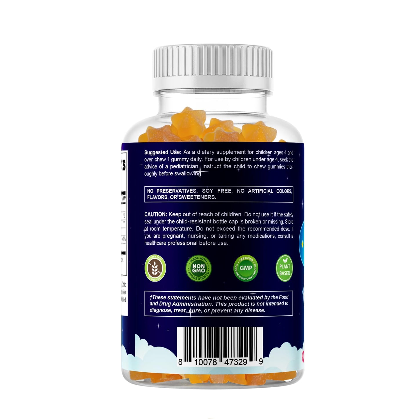 Vitamatic Sugar Free Kids Melatonin Gummies 1mg — 90 Count