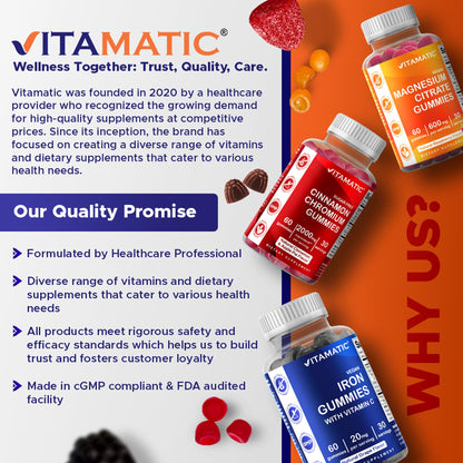 Vitamatic Sugar Free Kids Melatonin Gummies 1mg — 90 Count