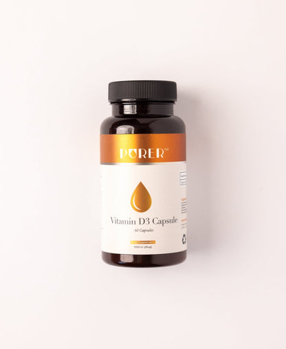 BePurer Vegan Vitamin D3 1000 IU, 60 Capsules