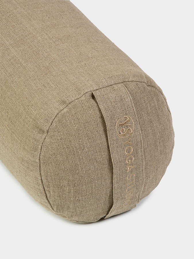 Yoga Studio Organic Buckwheat Hemp Lotus Meditation Bolster