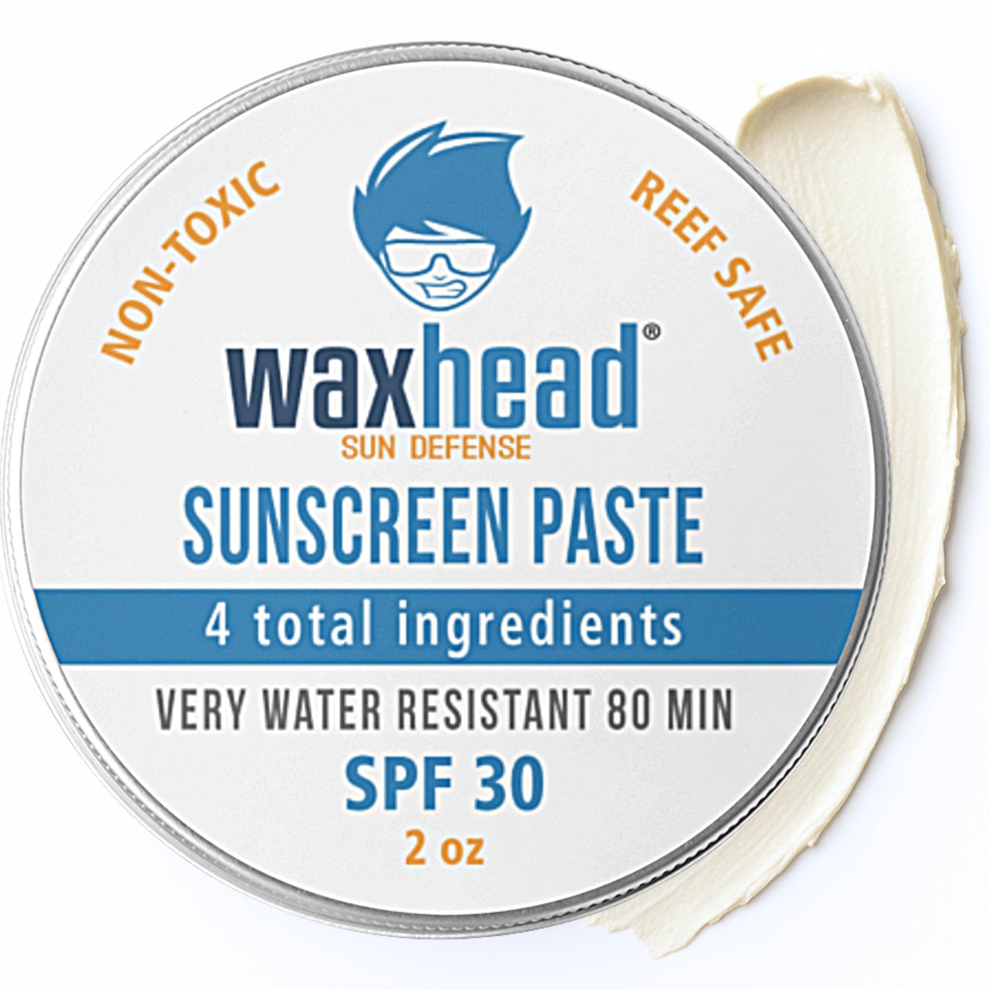 Waxhead Zinc Oxide SPF 30 Mineral Sunscreen Paste — 2oz