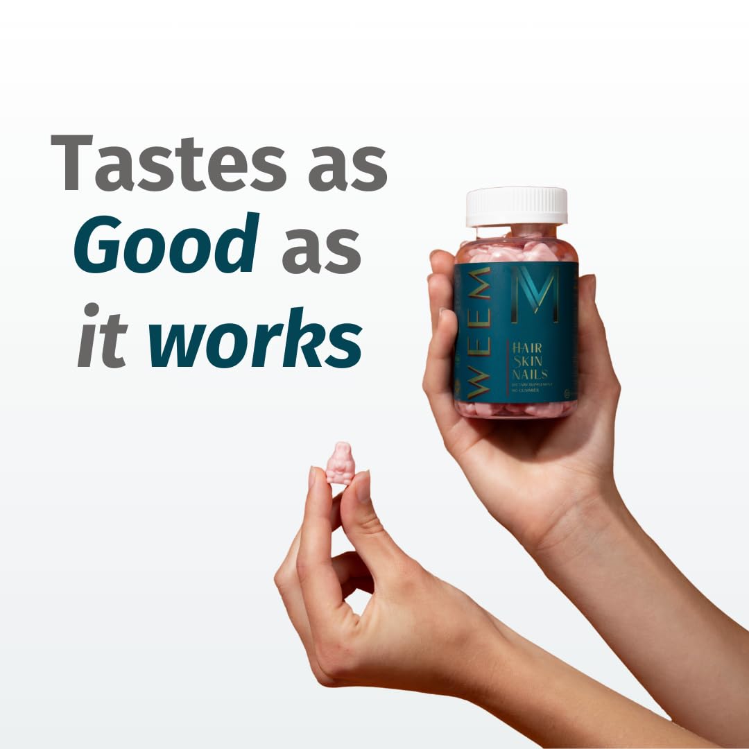 WEEM Hair, Skin & Nails Gummies — Extra Strength