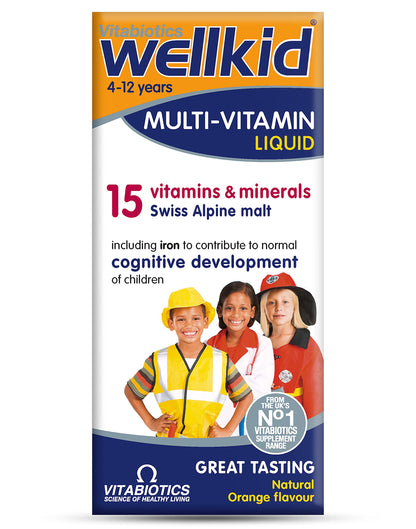 Wellkid Multi-Vitamin Liquid 150ml — Vitabiotics