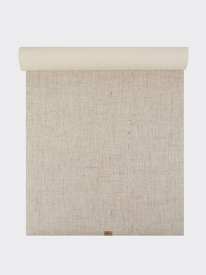 ecoYoga Extra Long Jute Yoga Mat 4mm