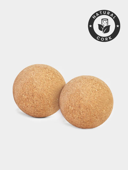 Yoga Studio Cork Massage Balls — Twin Pack