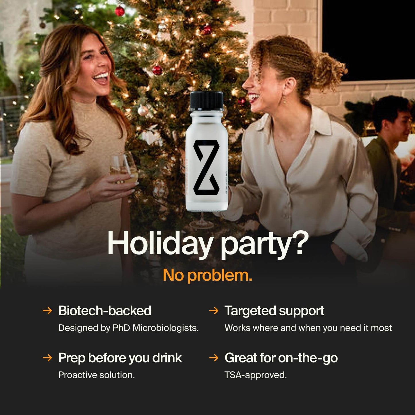 ZBiotics Pre-Alcohol Probiotic Holiday Gift Set | 3x3-Pack