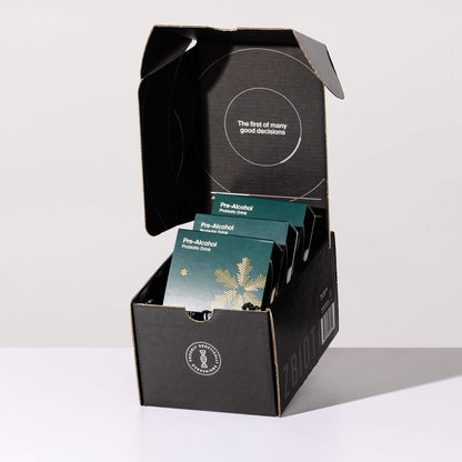 ZBiotics Pre-Alcohol Probiotic Holiday Gift Set | 3x3-Pack