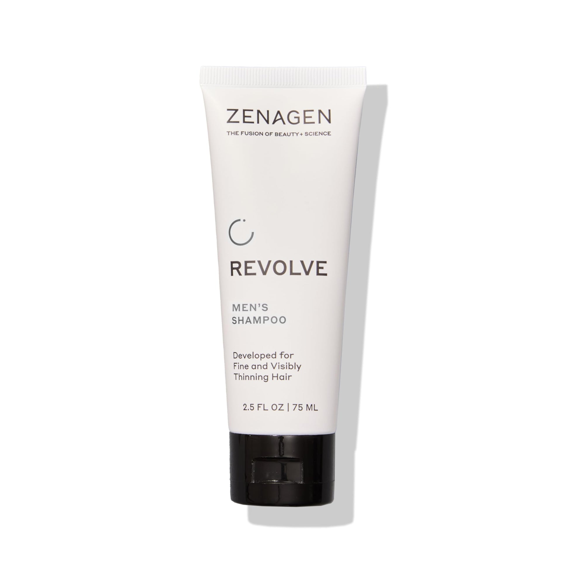 Zenagen Revolve Women's Shampoo tube on a white background