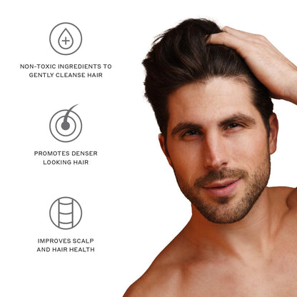 Zenagen Revolve Men’s Thickening Shampoo – Plant-Based 5-Minute Treatment 75mL