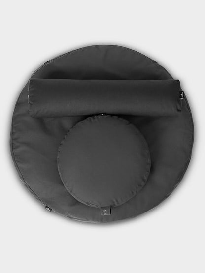 Yoga Studio EU Zabuton Meditation Kit — Zafu & Pranayama Bolster