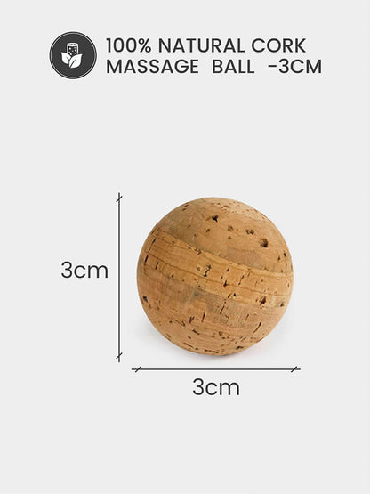 Yoga Studio Cork Massage Balls — Twin Pack